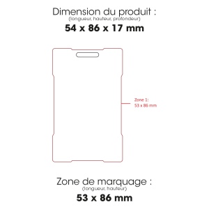 CARBON FINDER - BND553 - Système de suivi double pour Apple et Android, au format carte de crédit 2