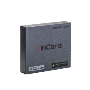 CARBON FINDER - BND553 - Système de suivi double pour Apple et Android, au format carte de crédit 3
