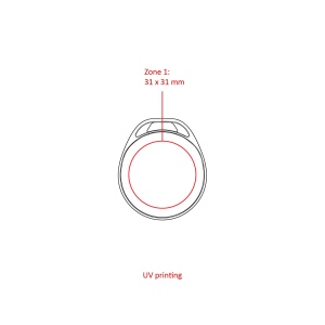 HANG FINDY - BND554 - Système double Apple + Android, tracker en PU recyclé 2