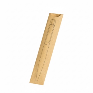 FOLK - BND62 - Stylo à bille en acier inoxydable recyclé - Noir finition rubber 3