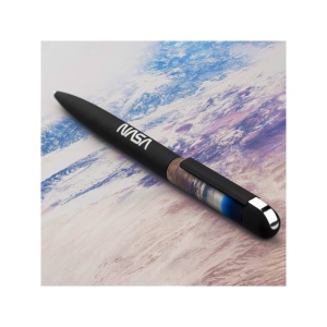 FOLK - BND62 - Stylo à bille en acier inoxydable recyclé - Noir finition rubber 4