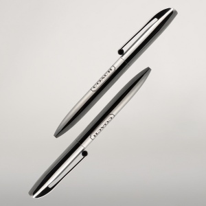 CLAW - BND75 - Stylo à bille torsadé en acier inoxydable recyclé 4