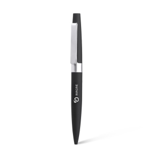 PERI - BND77 - Stylo à bille à torsion en acier inoxydable recyclé