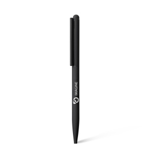 SARI SLS - BND78S  - Stylo à bille en acier inoxydable recyclé, fin et élégant