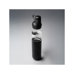 HOOKIPA L - 360° - BND877L - Bouteille et gobelet 2 en 1 (750 ml / 620 ml) Double paroi en acier inoxydable recyclé et ABS 5