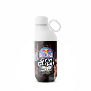 HOOKIPA M - 360° - BND877M - Bouteille et gobelet 2 en 1 (500 ml / 370 ml) Double paroi en acier inoxydable recyclé et ABS 2