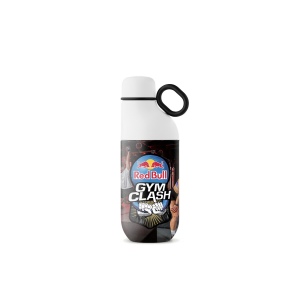HOOKIPA M - 360° - BND877M - Bouteille et gobelet 2 en 1 (500 ml / 370 ml) Double paroi en acier inoxydable recyclé et ABS