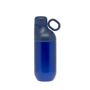 HOOKIPA M - BND877M - Bouteille et gobelet 2 en 1 (500 ml / 370 ml) Double paroi en acier inoxydable recyclé et ABS