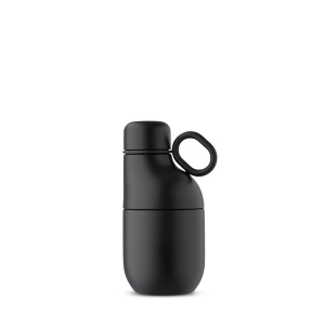 HOOKIPA S - BND877S - Bouteille et gobelet 2 en 1 (330 ml / 200 ml) Double paroi en acier inoxydable recyclé et ABS