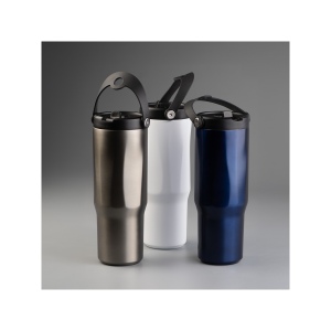 CALYPSO 878 - BND878 - Gobelet en acier inoxydable recyclé à double paroi et sous vide, 900 ml / 30 oz 6