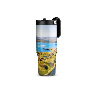CALYPSO 878 - 360° - BND878 - Gobelet en acier inoxydable recyclé à double paroi et sous vide, 900 ml / 30 oz