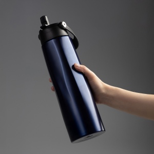 CALYPSO 880XXL - BND880XXL - Bouteille de sport en acier inoxydable recyclé à double paroi et sous vide, 1 litre/33 oz 8