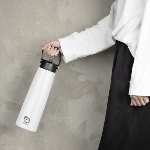 CALYPSO 880XXL - BND880XXL - Bouteille de sport en acier inoxydable recyclé à double paroi et sous vide, 1 litre/33 oz 6