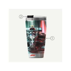 CALYPSO 886XL - 360° - BND886XL - Gobelet isotherme à double paroi en acier inoxydable recyclé de 500 ml / 16 oz 3