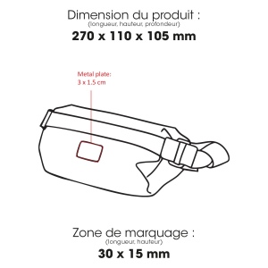 YARA - BND935 - Sac à bandoulière Waste2Gear 4 L 2