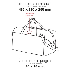 MAREN - BND936 - Sac de sport Waste2Gear Week-end 30L 2