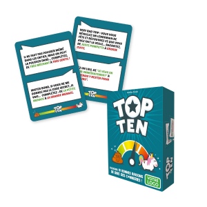 Jeu d'ambiance coopératif - Top Ten