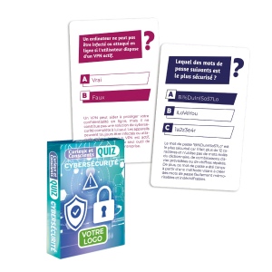 Jeu de Quiz sur la cybersécurité - Curieux et conscients 2