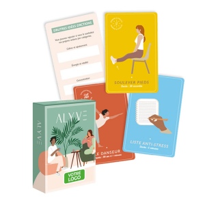 Jeu de carte sur le bien-être au travail - Alyve