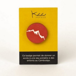 Badge Tourond aimant taille M imprimé avec carte 4