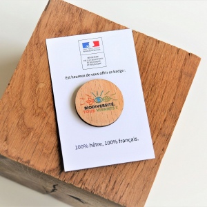 Badge Tourond broche taille M imprimé avec carte 5
