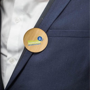Badge Tourond broche taille L imprimé avec carte 7