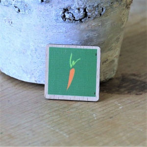 Badge sur mesure, imprimé avec broche sans carte