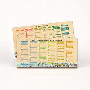 Calendrier en bois 3