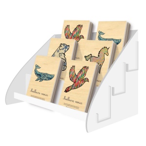 Carte en bois rectangulaire 6