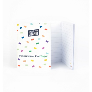 Carnet A6 recyclé français