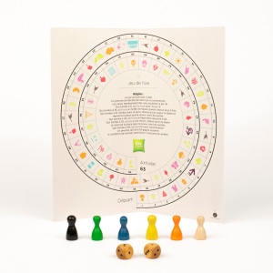 Jeu de l'oie personnalisable