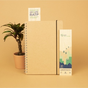 Marque page rectangulaire en bois imprimé 3