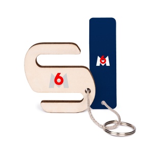 Porte-clés support de téléphone imprimé, avec anneau, lien et carte 7