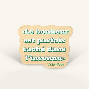 Sticker en bois sur mesure Woodstick 2