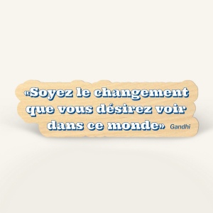 Sticker en bois sur mesure Woodstick 3