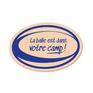 Sticker en bois sur mesure Woodstick 7
