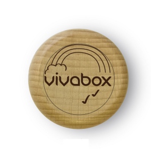 Yoyo en bois gravé 3