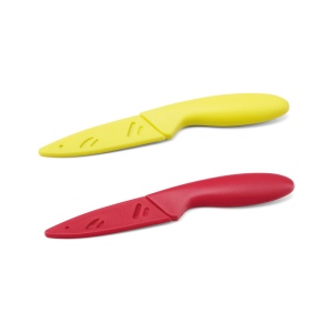 Couteau de cuisine en acier inox et plastique