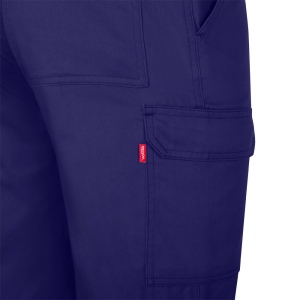 VL HERMES. Pantalon en sergé à poches multiples (190 g/m²) 34