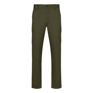VL HERMES. Pantalon en sergé à poches multiples (190 g/m²) 8