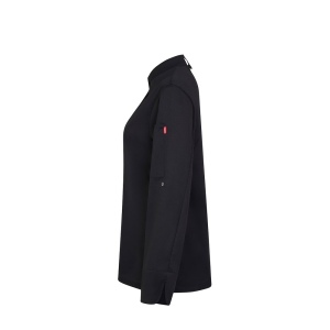 VL THOTH. Veste de cuisine pour femme (190 g/m²) en coton (35 %) et polyester recyclé (65 %) 5