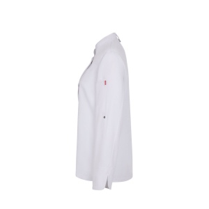 VL THOTH. Veste de cuisine pour femme (190 g/m²) en coton (35 %) et polyester recyclé (65 %) 10