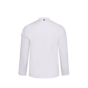 VL AGNI. Veste de cuisine unisexe (190 g/m²) en coton (35 %) et polyester recyclé (65 %) 7