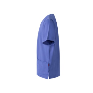 VL FLORA. Tunique à manches courtes (140 g/m²) en microfibre 100 % 24