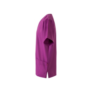 VL FLORA. Tunique à manches courtes (140 g/m²) en microfibre 100 % 40