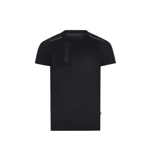 VL RHEA. T-shirt technique gaufré (110 g/m²), composé à 100 % de polyester recyclé 2