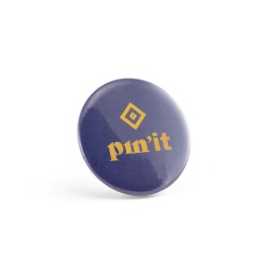 Button P'IN 8. Button P'IN 8. Pin's rond avec doubles fermetures magnétique 2