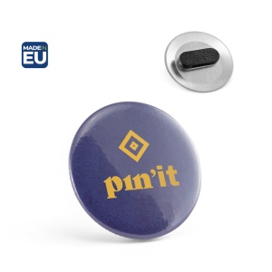 Button P'IN 8. Button P'IN 8. Pin's rond avec doubles fermetures magnétique