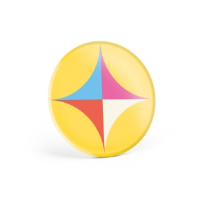 Button P'IN 9. Button P'IN 9. Pin's rond avec épingle 2