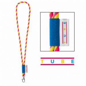 Échantillon imprimé de Lanyard TUBE Long (Ø 7 mm) 2